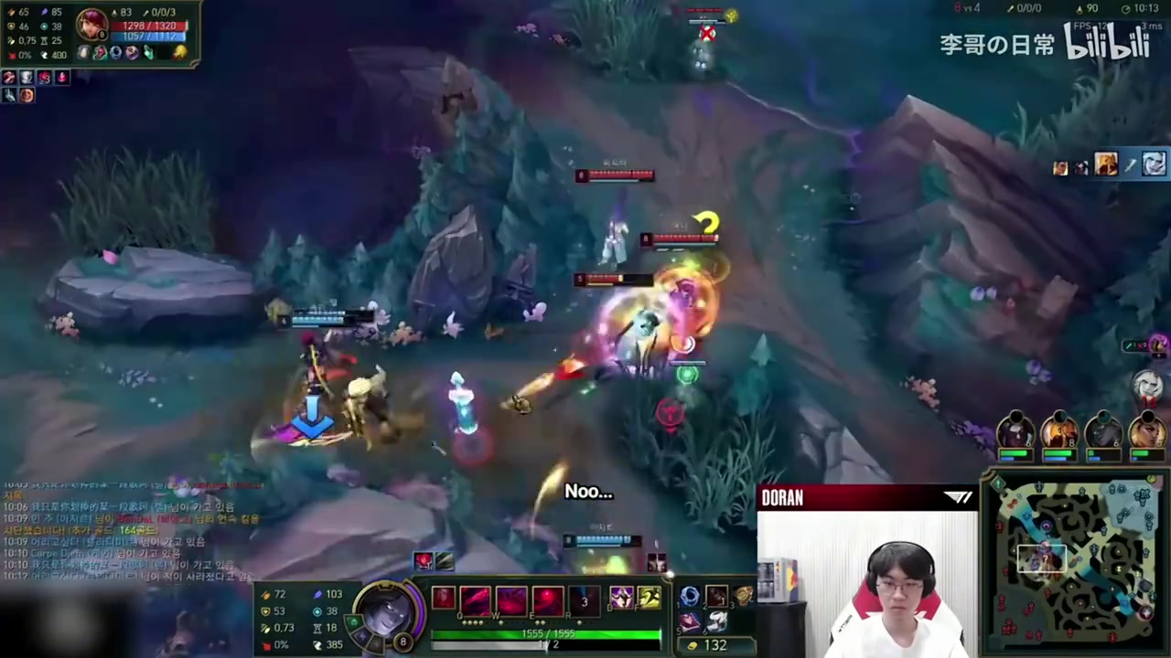 谈球吧jjking单杀Doran后锐评：飞哥牛逼！多兰还是这么菜啊